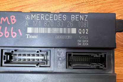Mercedes-Benz SLK Convertible Roof Control Module A1718203326 R171 SLK-Class OEM