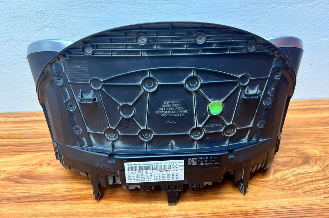 2015-2020 Mercedes-Benz C-Class Instrument Cluster A2059009915 W205 C-Class OEM