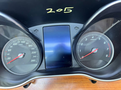 2015-2020 Mercedes-Benz C-Class Instrument Cluster A2059009915 W205 C-Class OEM