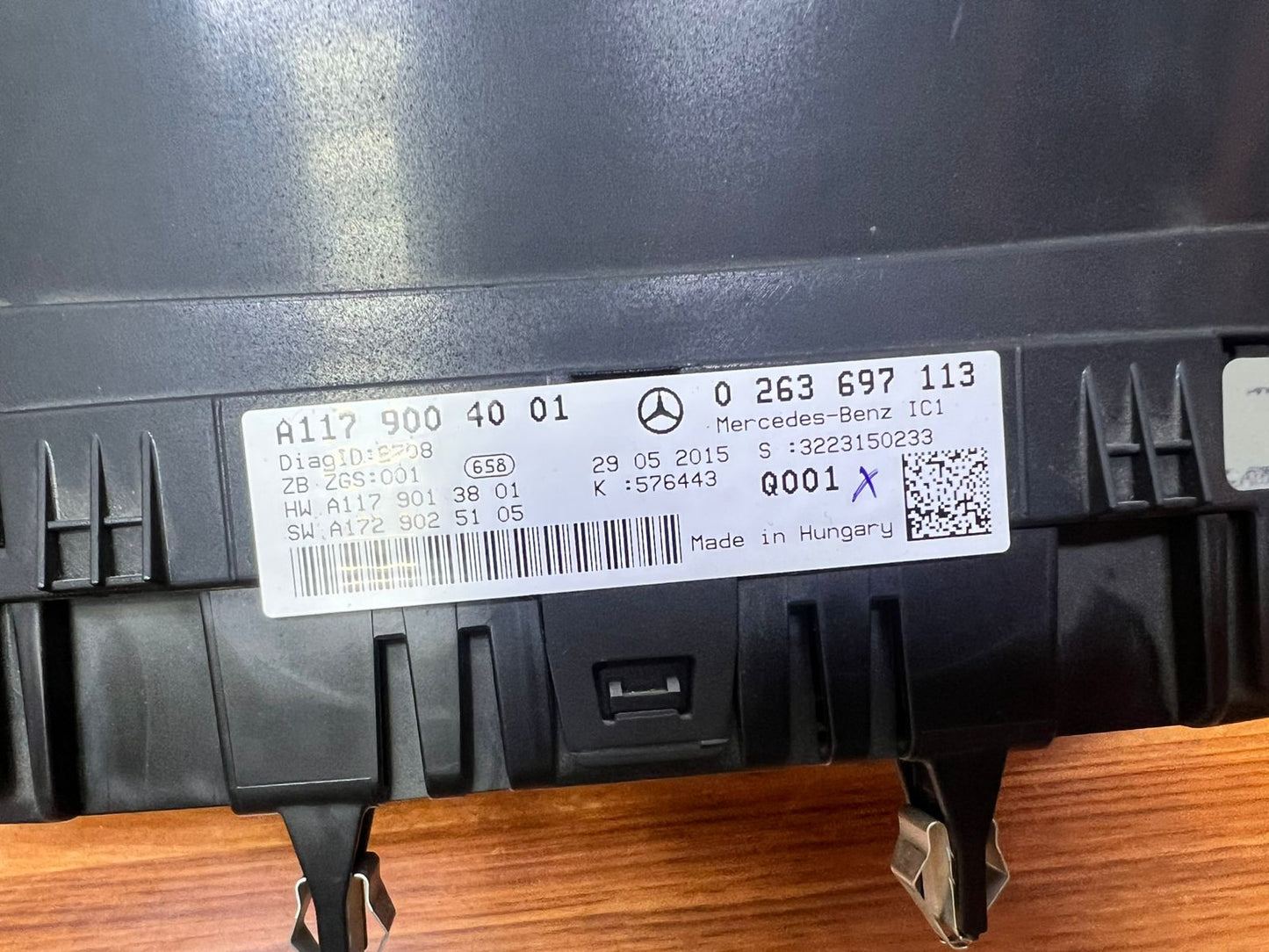 Mercedes-Benz CLA Instrument Cluster A1179004001 W117 CLA-Class OEM