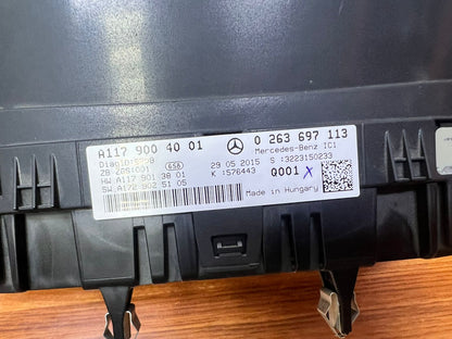 Mercedes-Benz CLA Instrument Cluster A1179004001 W117 CLA-Class OEM