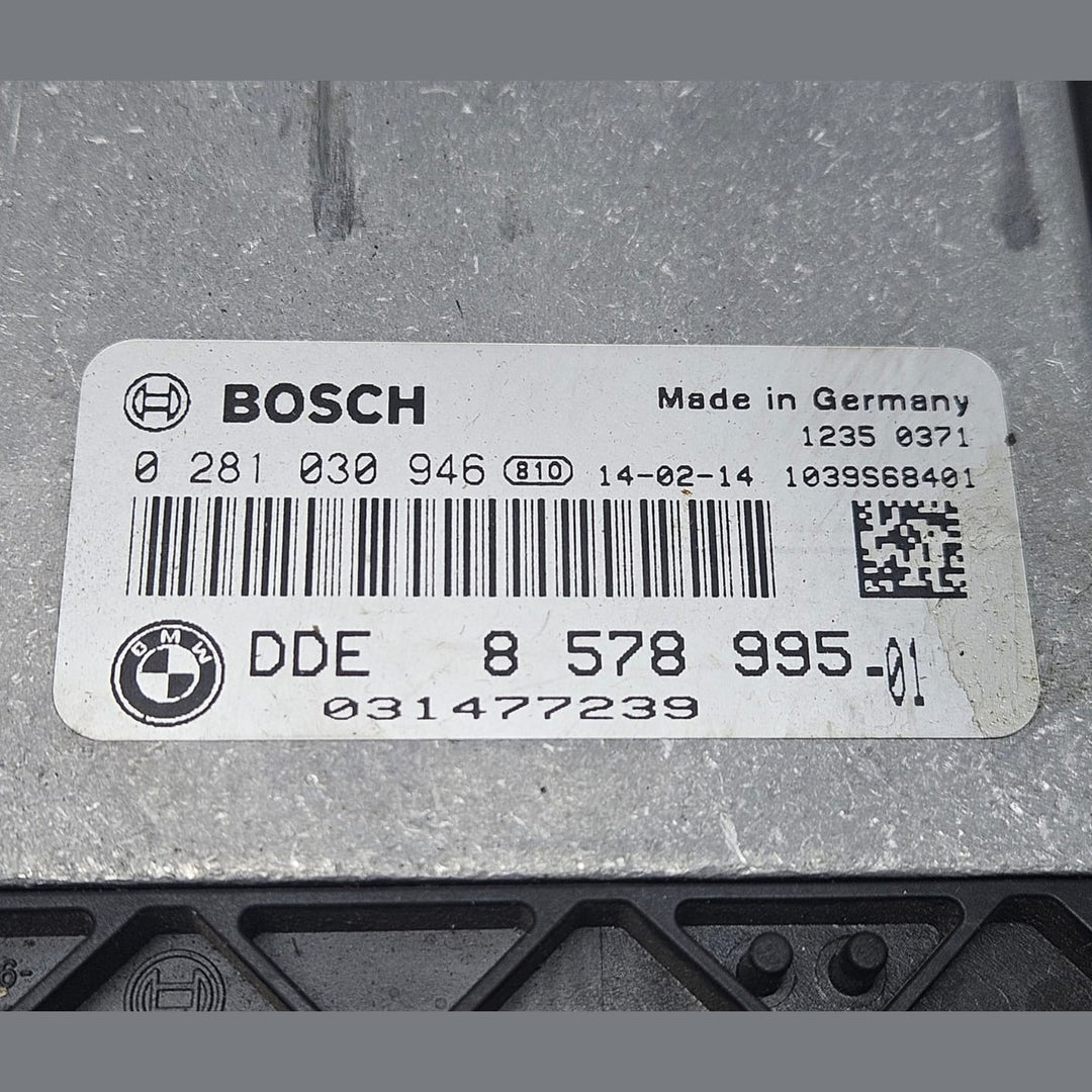 BMW F10 N47 Engine Control Unit DDE ECU ONLY 8578995 OEM USED