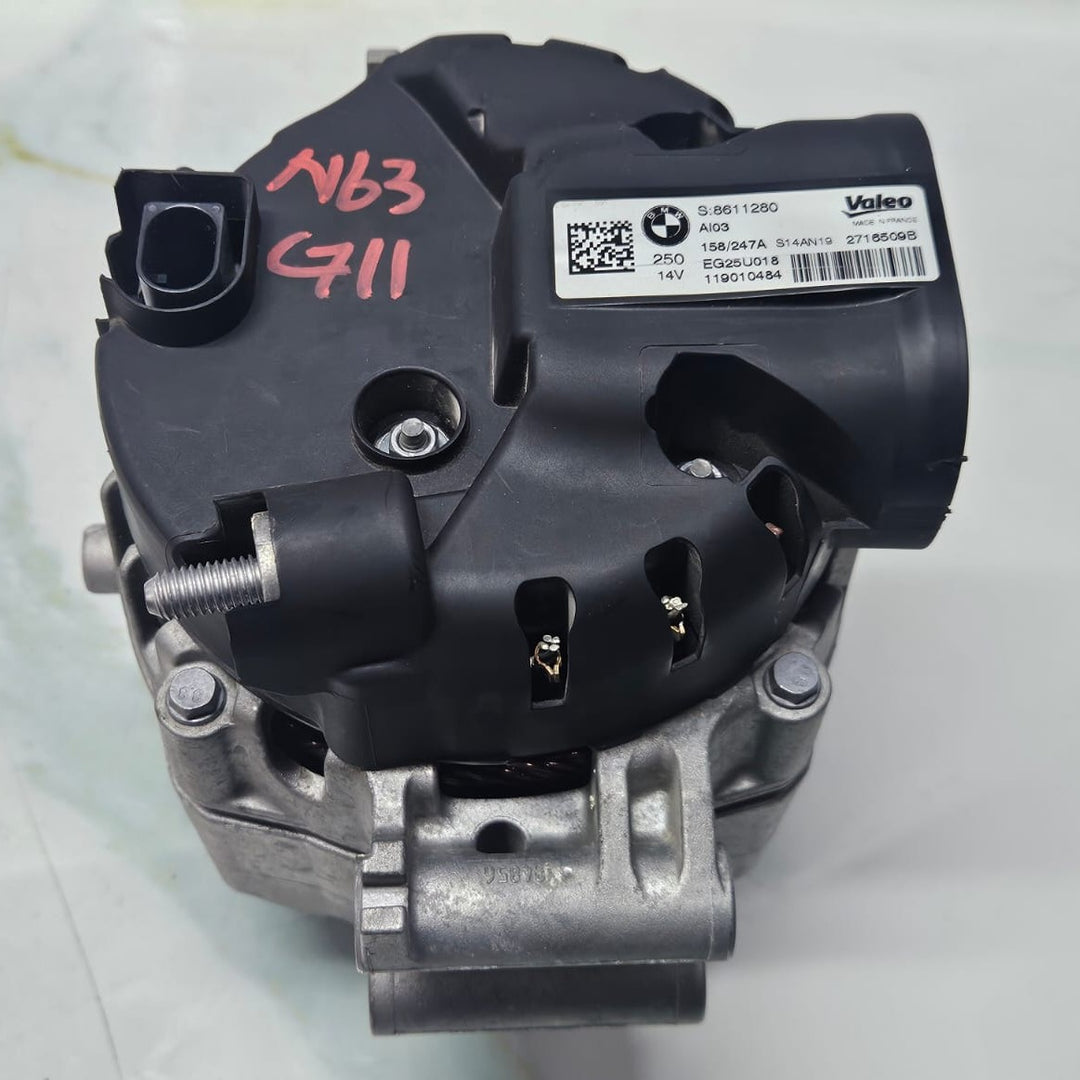 2016-2019 BMW 750i X5, M850i, M550i G14 N63 Engine Alternator Generator 8611280 used