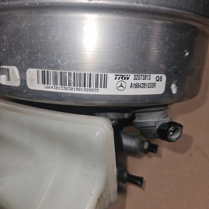 2014 Mercedes-Benz ML350 Brake Booster A1664301330 GLE W166 GLS X166 OEM
