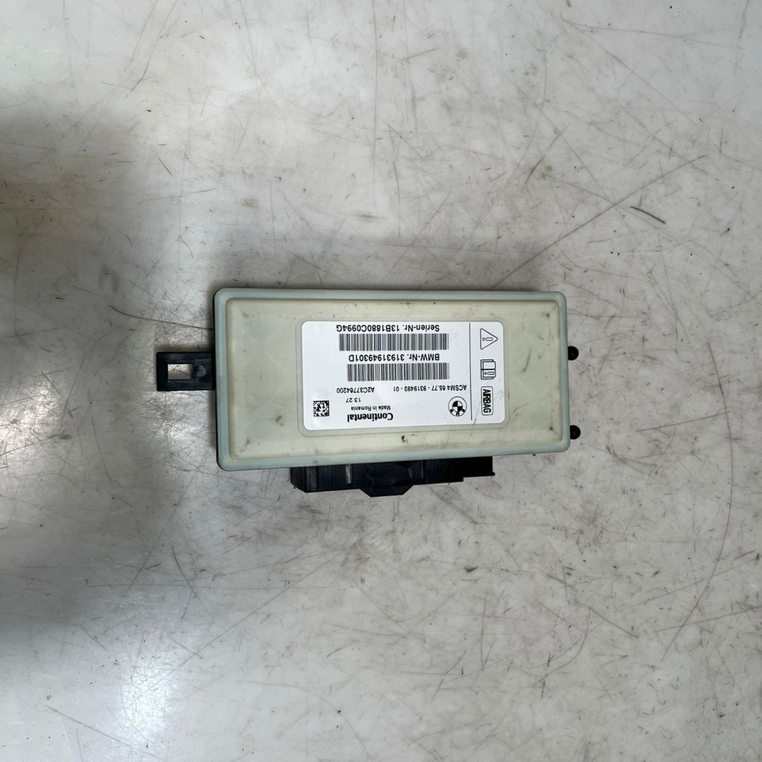 BMW Airbag SRS Control Module ECU (9319493) – OEM