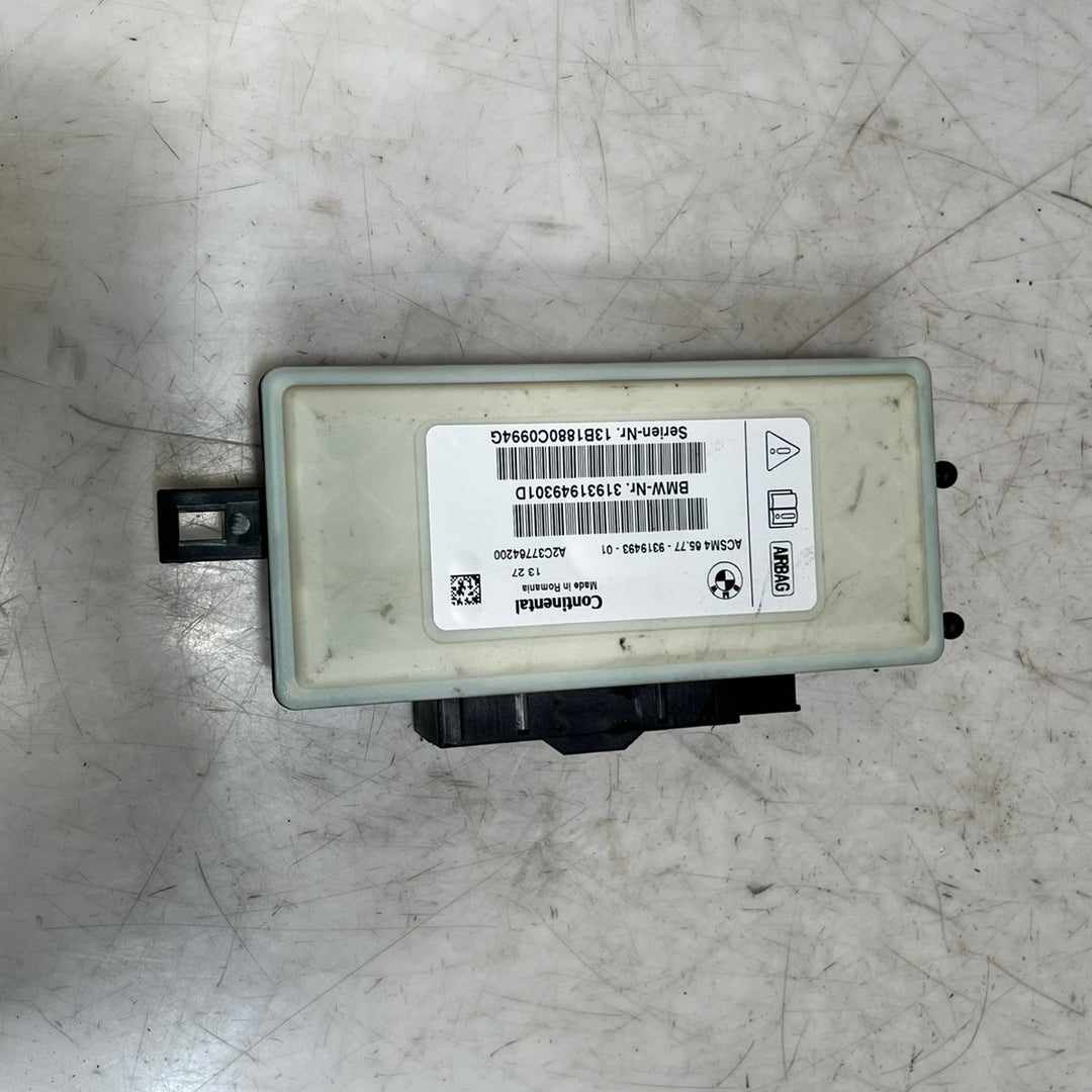 BMW Airbag SRS Control Module ECU (9319493) – OEM
