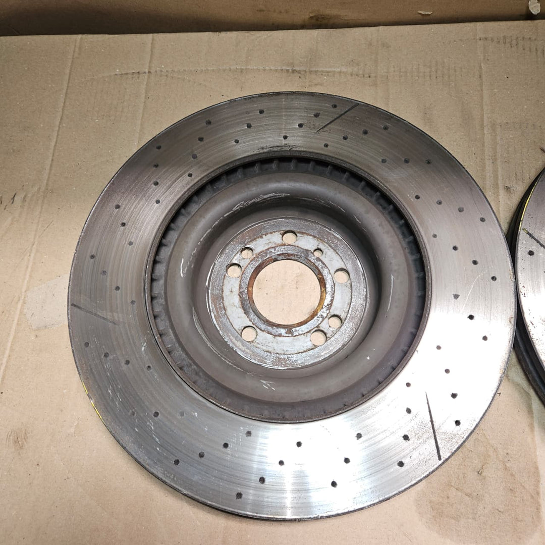 13-16 Mercedes W166 AMG ML63 GL63 Front Left & Right AMG Brake Calipers \Discs