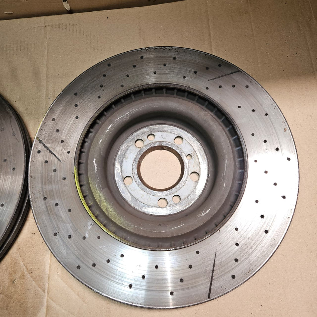 13-16 Mercedes W166 AMG ML63 GL63 Front Left & Right AMG Brake Calipers \Discs