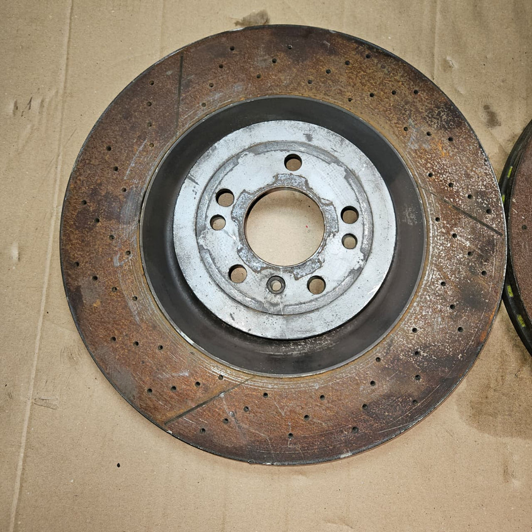 13-16 Mercedes W166 AMG ML63 GL63 Front Left & Right AMG Brake Calipers \Discs