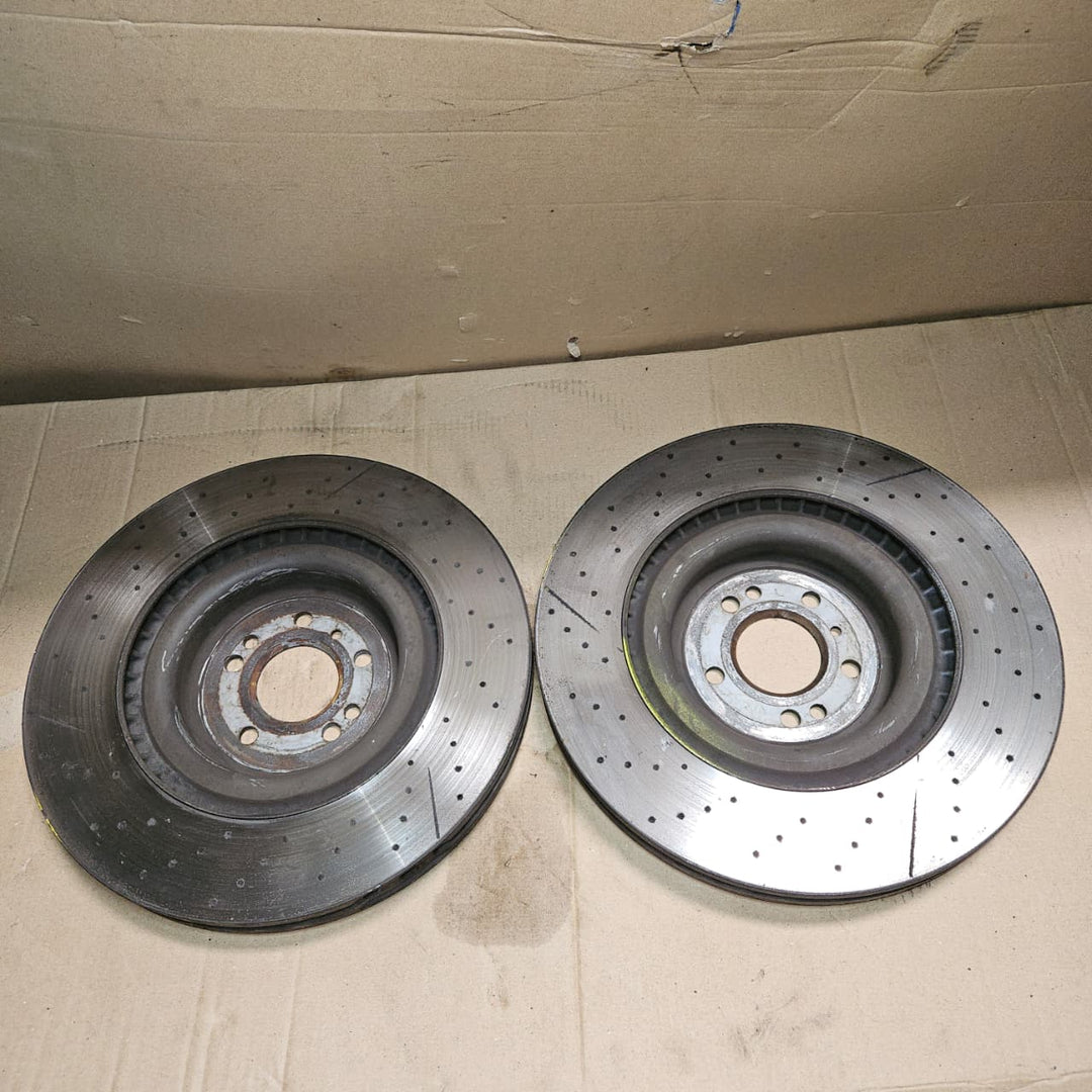 13-16 Mercedes W166 AMG ML63 GL63 Front Left & Right AMG Brake Calipers \Discs