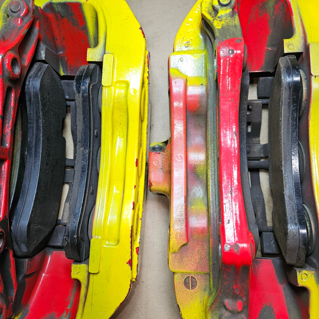 13-16 Mercedes W166 AMG ML63 GL63 Front Left & Right AMG Brake Calipers \Discs