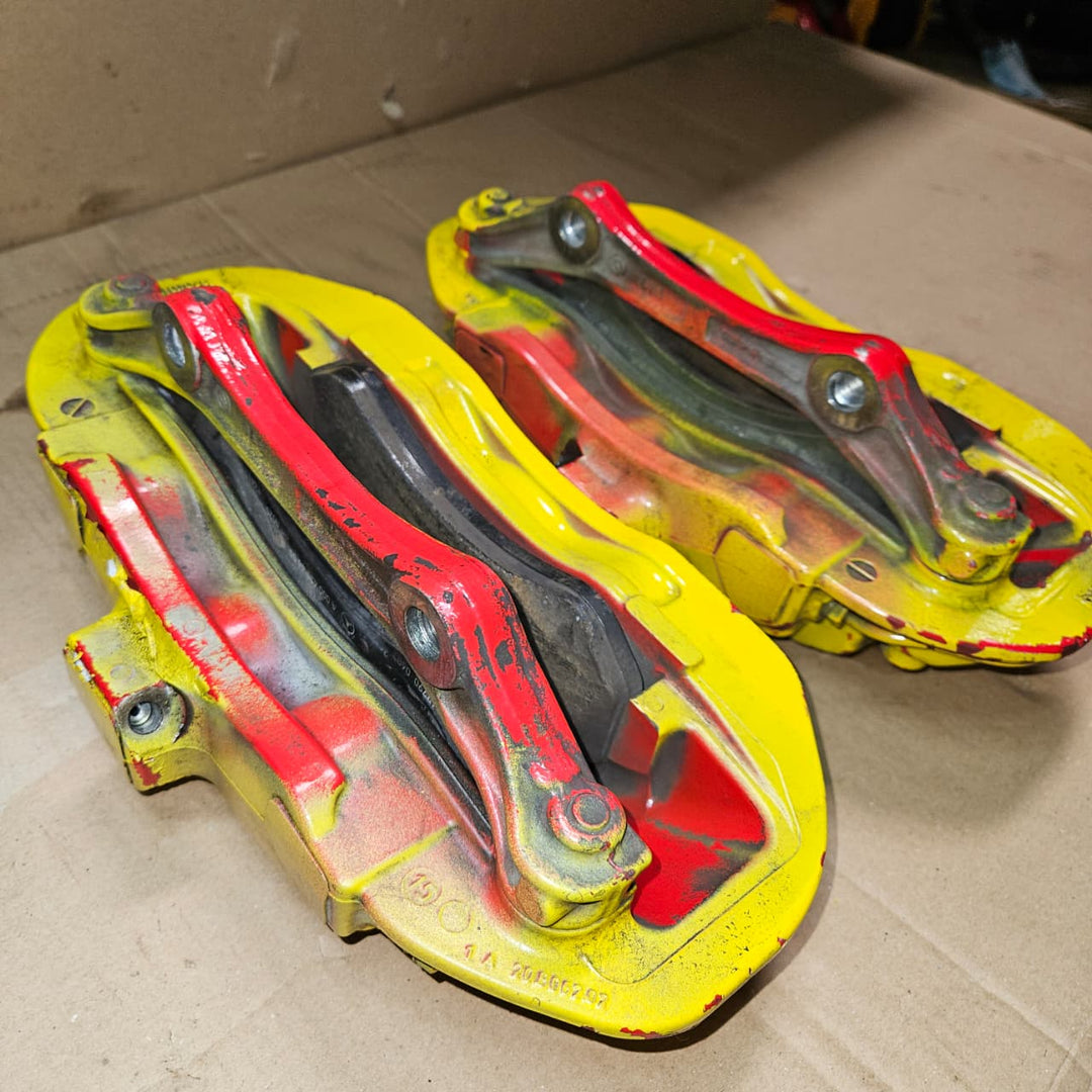 13-16 Mercedes W166 AMG ML63 GL63 Front Left & Right AMG Brake Calipers \Discs