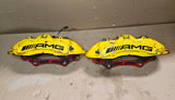 13-16 Mercedes W166 AMG ML63 GL63 Front Left & Right AMG Brake Calipers \Discs