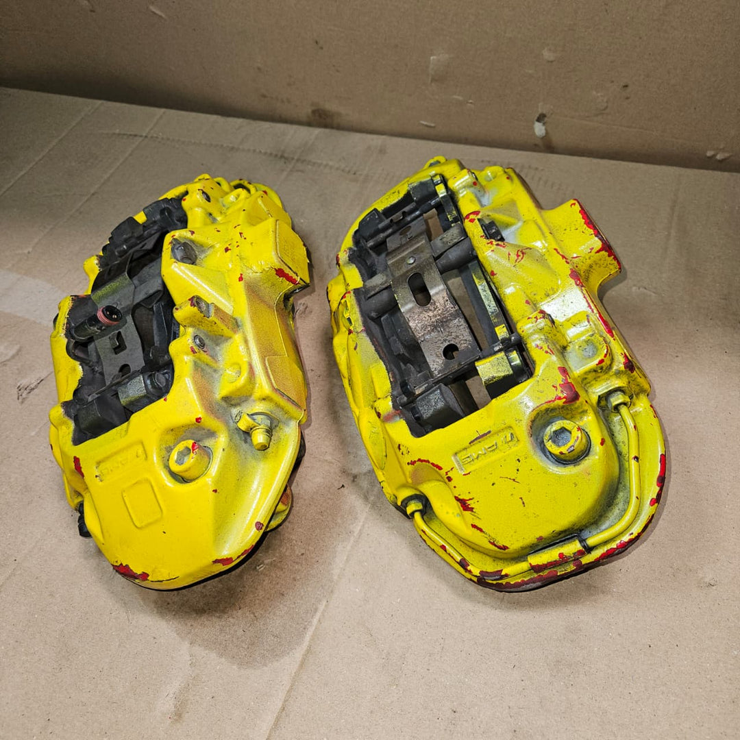 13-16 Mercedes W166 AMG ML63 GL63 Front Left & Right AMG Brake Calipers \Discs