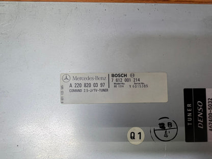 Mercedes-Benz TV Tuner Control Module A2208200397 S-Class W220 OEM
