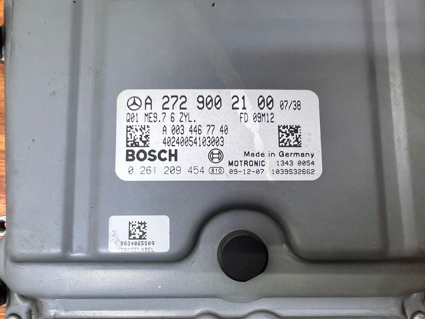 2010-2012 Mercedes-Benz E350 Engine Control Module ECU A2729002100 W204 W212 OEM