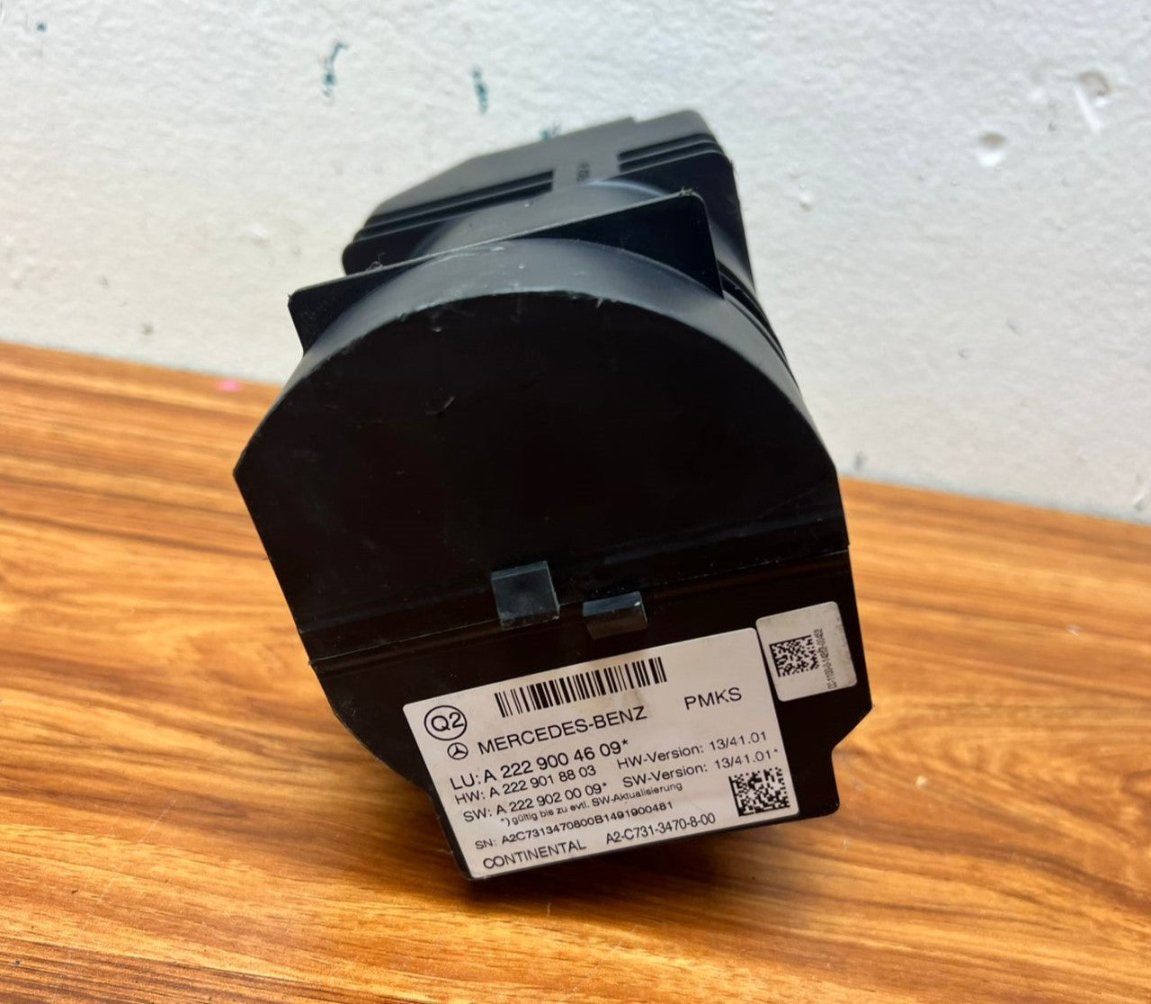2014-2017 Mercedes-Benz S550 Seat Vacuum Pump A2229004609 S-Class W222 S63 AMG OEM