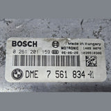 2006 BMW E90 320i N46 RHD Engine Control Unit Electronic 7561834 ECU Only OEM USED