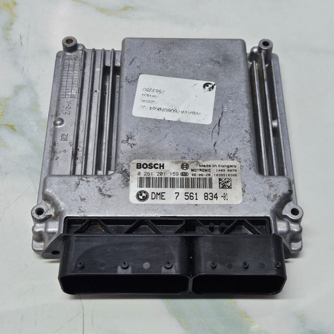 2006 BMW E90 320i N46 RHD Engine Control Unit Electronic 7561834 ECU Only OEM USED