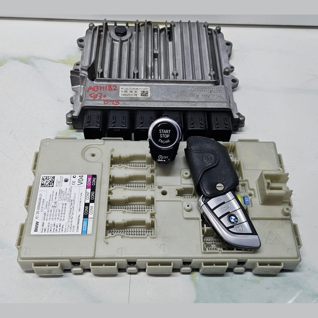 2017 BMW G30 530i B48 RHD Engine Control Unit ECU SET DME 8686190 OEM USED
