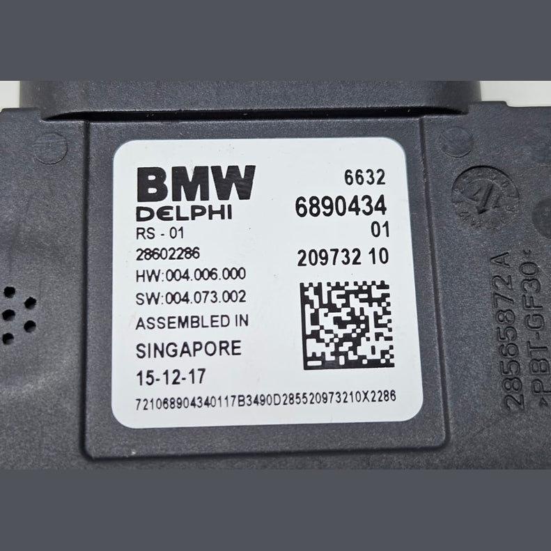 2018 BMW 530i G30 G31 G32 F90 G11 Blind Spot Radar Detection Module 6890434 OEM USED
