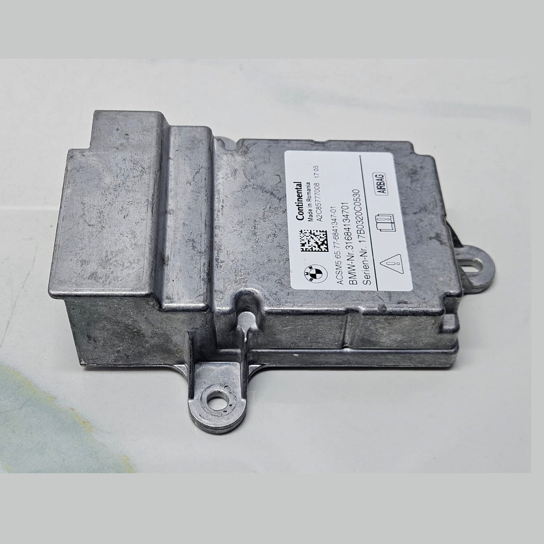 BMW 5-SERIES G30 2017 SRS BAGS CONTROL MODULE 6841347 OEM USEDE