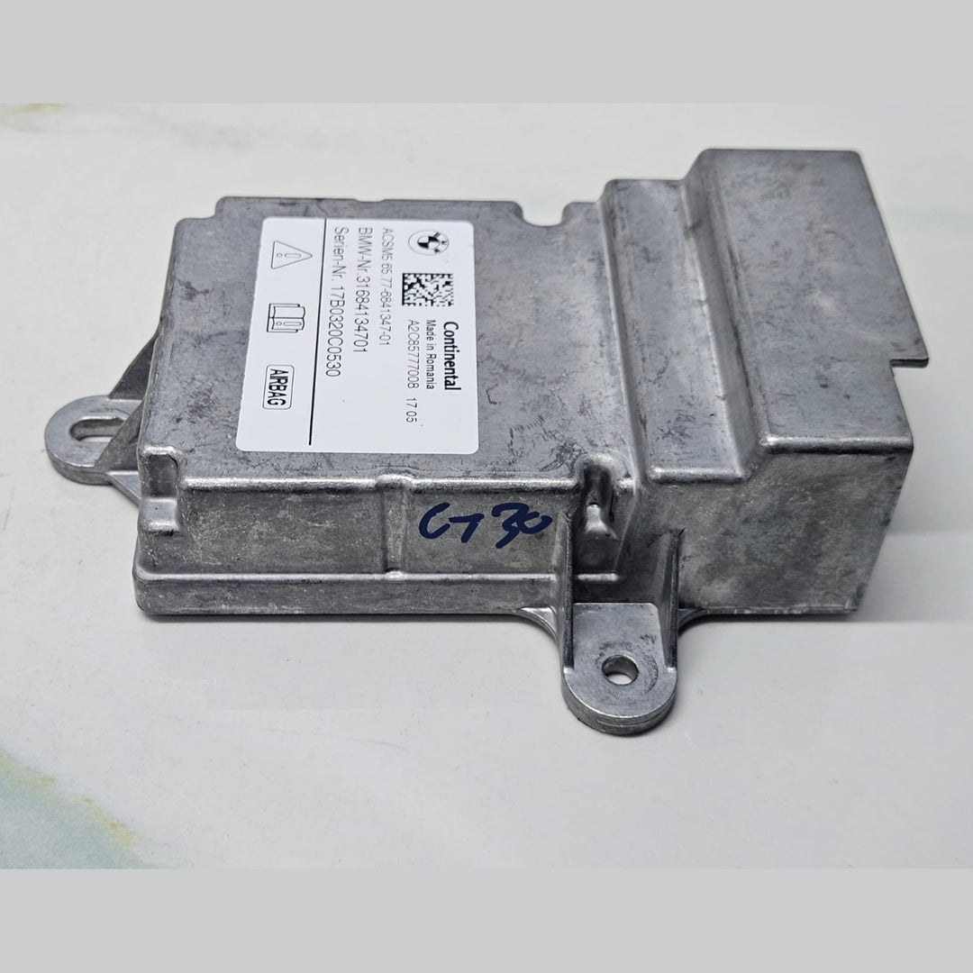 BMW 5-SERIES G30 2017 SRS BAGS CONTROL MODULE 6841347 OEM USEDE