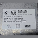 BMW 5-SERIES G30 2017 SRS BAGS CONTROL MODULE 6841347 OEM USEDE