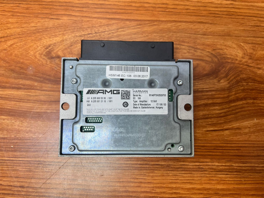 Mercedes-Benz AMG Engine Sound Control Module A2059005330 C-Class W205 GLC OEM