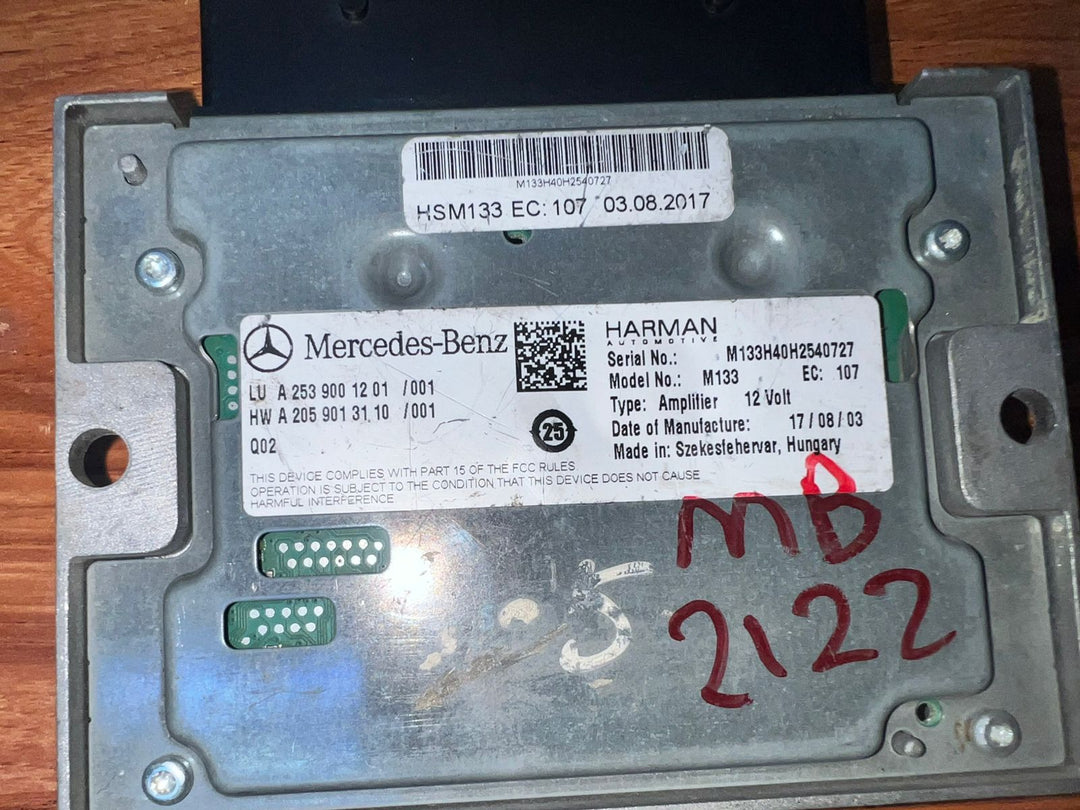 2015 Mercedes-Benz C200 Sound Generator Control Unit A2539001201 W205 GLC OEM