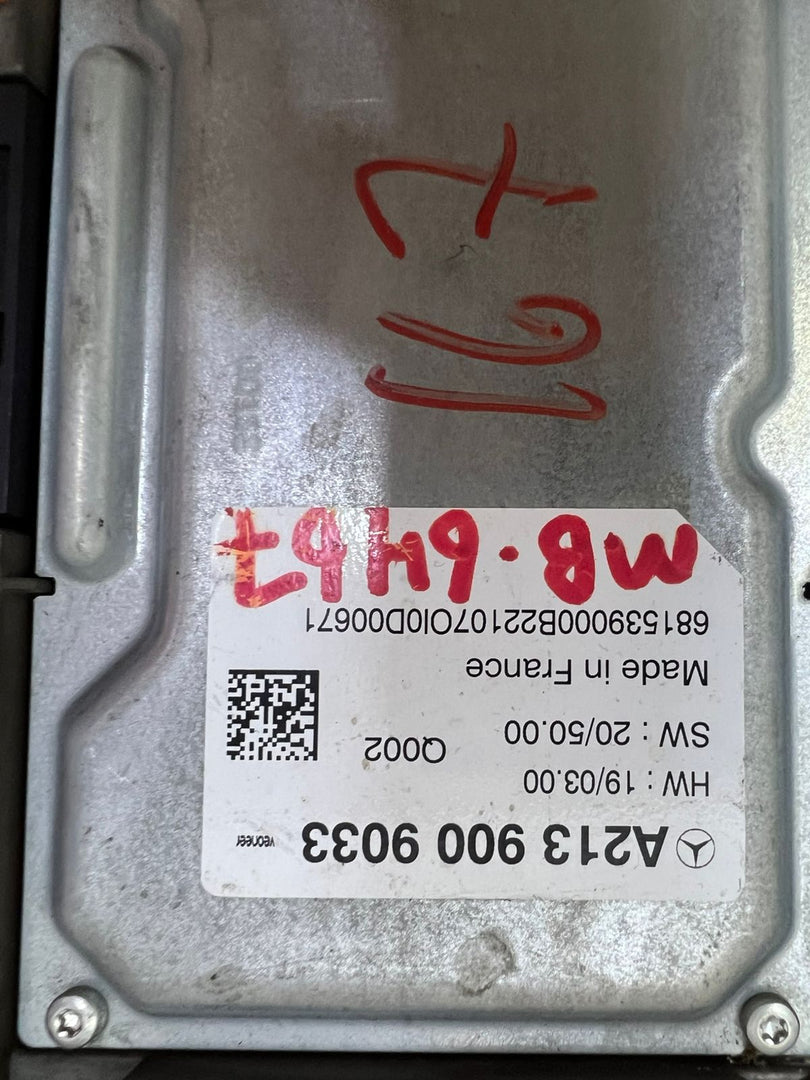 Mercedes-Benz Intelligent Drive Control Unit A2139009033 GLE A-Class W177 OEM