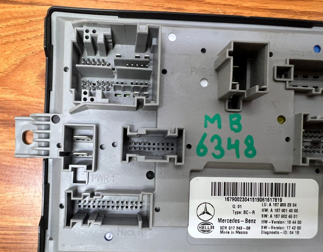 Mercedes-Benz GLE SAM Comfort Control Module A1679002304 W167 GLE OEM
