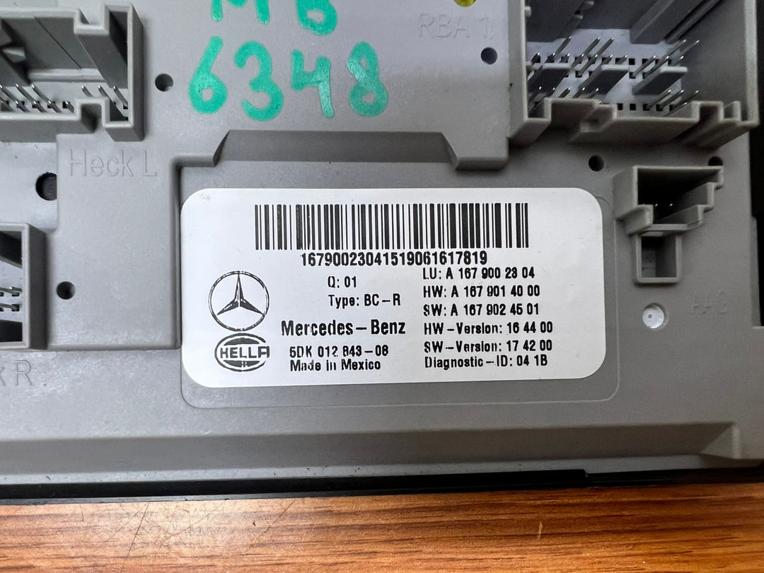 Mercedes-Benz GLE SAM Comfort Control Module A1679002304 W167 GLE OEM