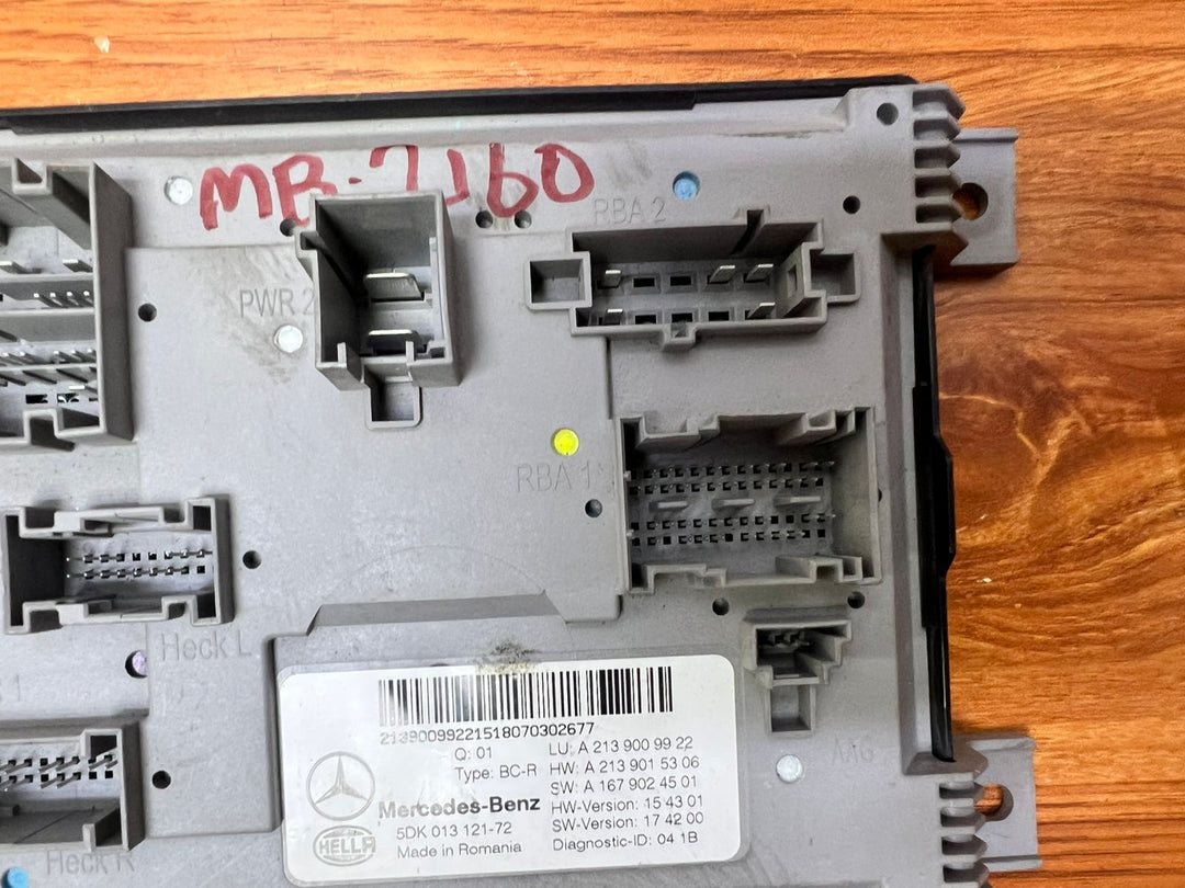 2019 Mercedes-Benz Body Control Module A2139009922 E-Class W213 OEM