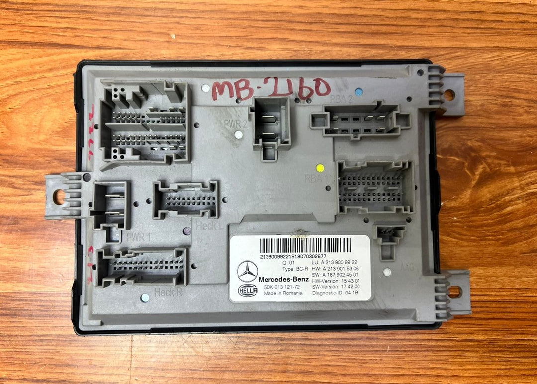 2019 Mercedes-Benz Body Control Module A2139009922 E-Class W213 OEM