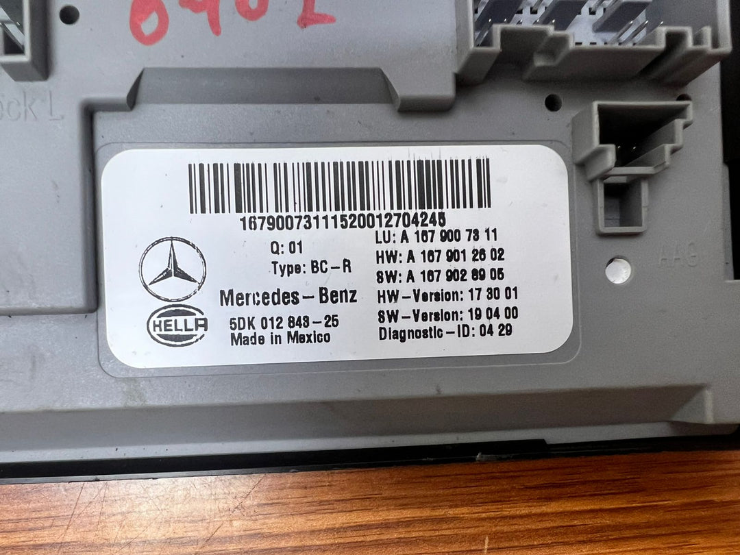 2020-2025 Mercedes-Benz GLE350 SAM Control Module A1679007311 W167 GLE350 OEM