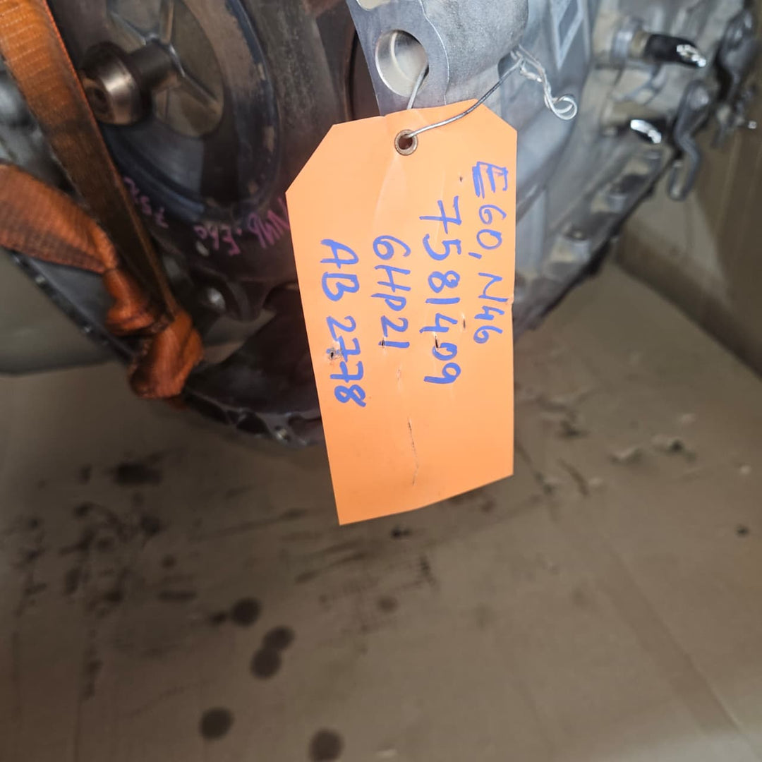 BMW E60 E61 520I N46 Automatic Gearbox 6HP-21 7581409