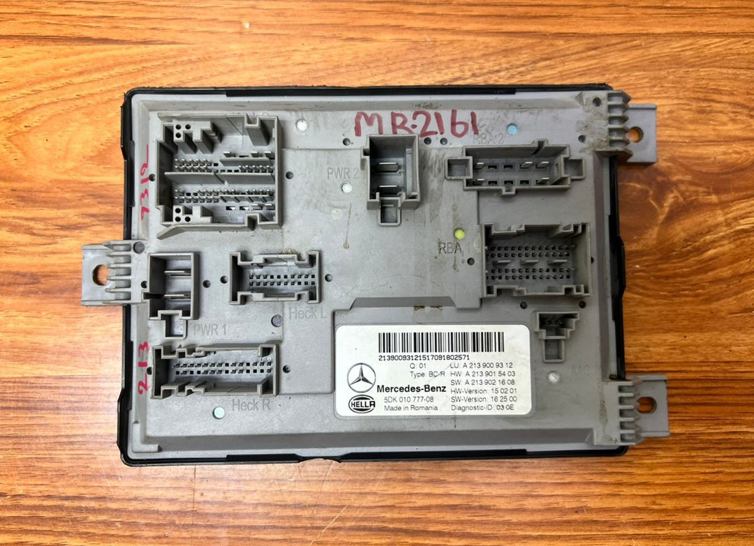 Mercedes-Benz E350 SAM Control Unit A2139009312 E-Class W213 OEM