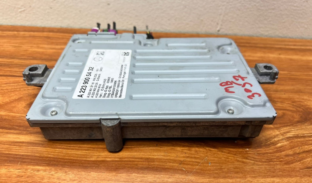 Mercedes-Benz EQE V295 Front Windshield Projection Control Unit A2239005432 OEM