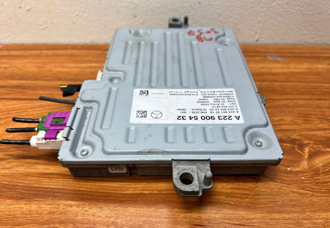 Mercedes-Benz EQE V295 Front Windshield Projection Control Unit A2239005432 OEM