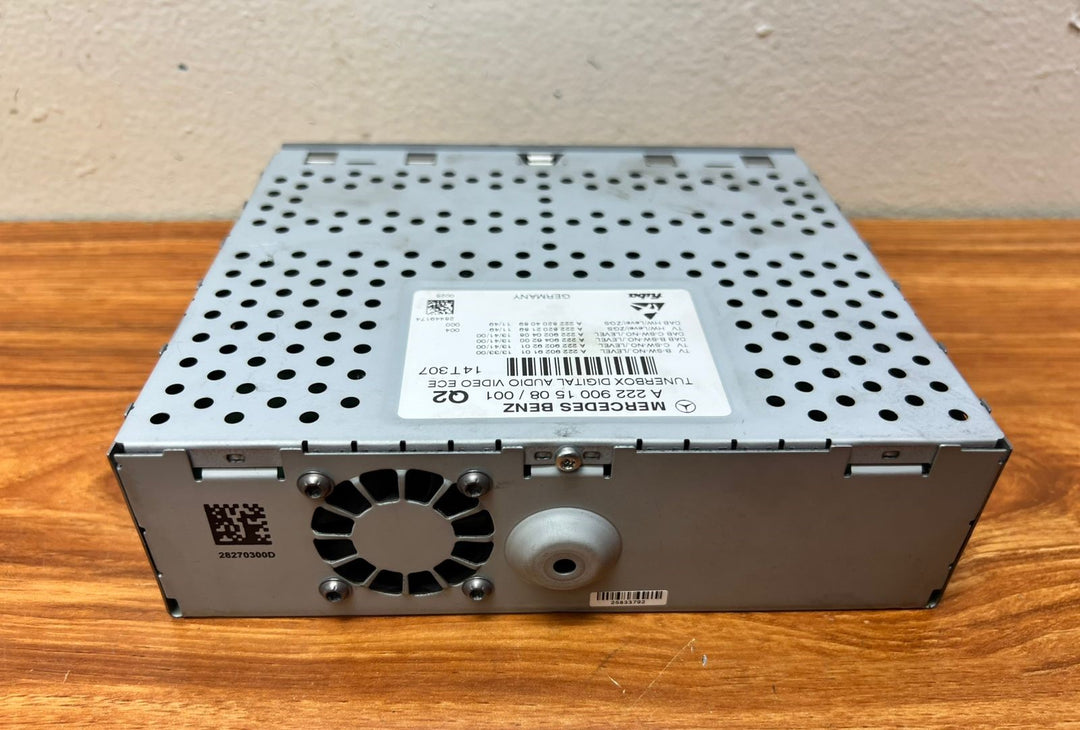 Mercedes-Benz S-Class Radio Tuner Control Unit A2229001508 W222 OEM