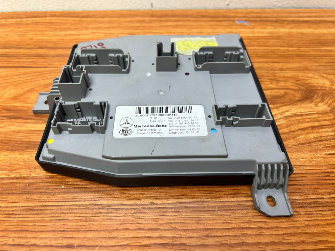 2017-2020 Mercedes-Benz AMG GT SAM Control Unit A2139008123 E-Class W213 OEM