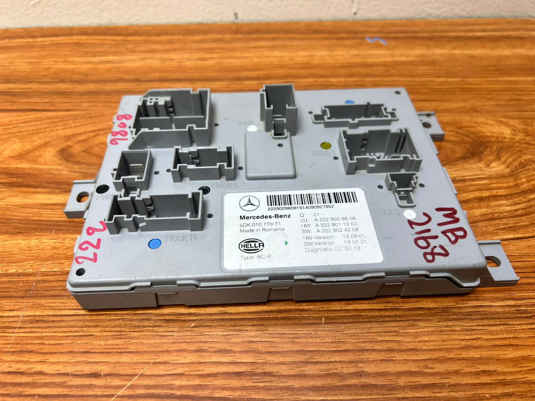 Mercedes-Benz Rear Body Control Module A2229009808 C-Class W205 S-Class W222 OEM