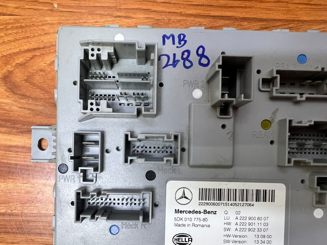 Mercedes-Benz C-Class SAM Body Control Module A2229006007 W205 W222 S-Class OEM