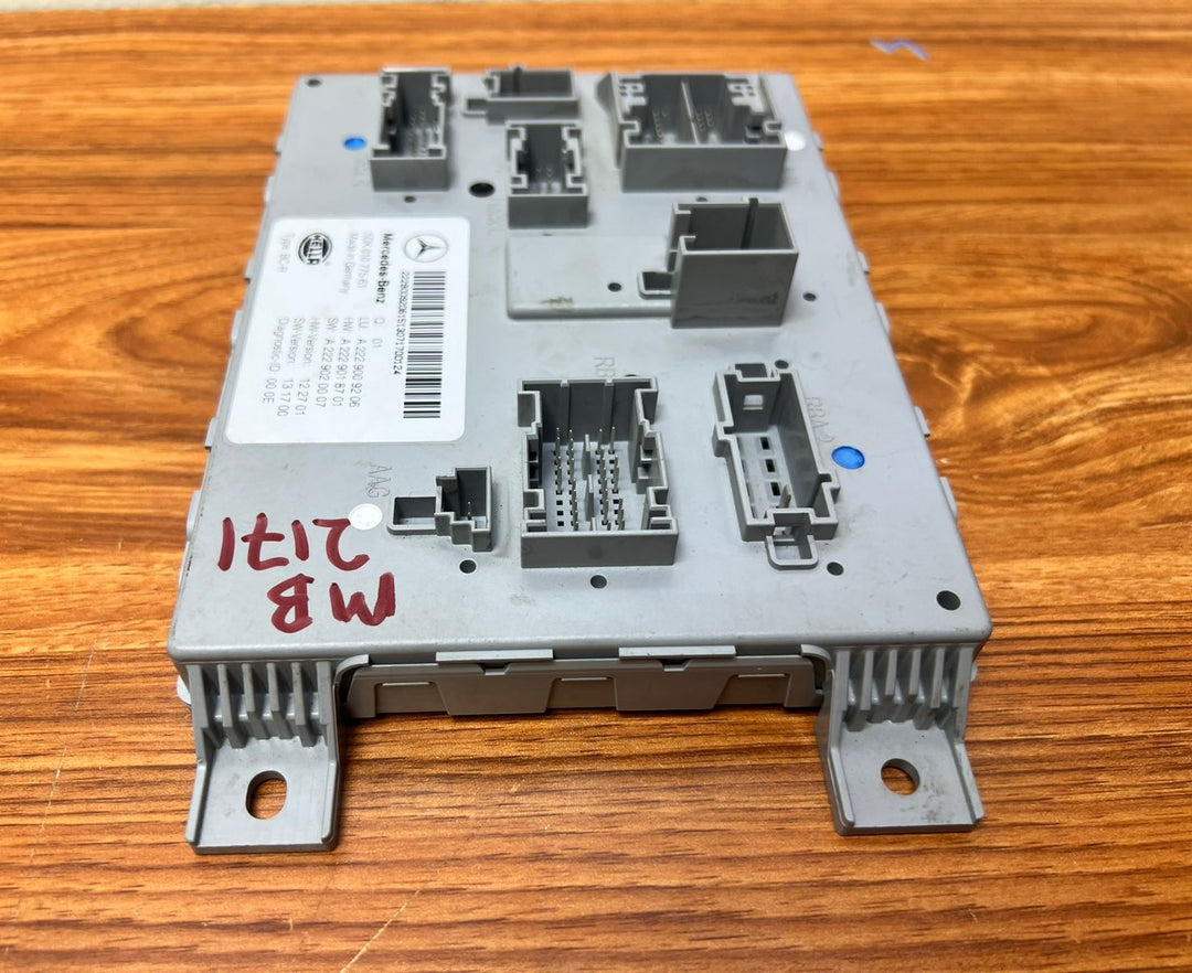 2015 Mercedes-Benz S400 SAM Body Control Unit A2229009206 S-Class W222 OEM