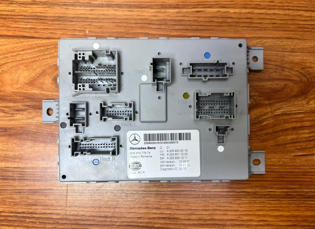 Mercedes-Benz Rear SAM Control Module A2059002019 C-Class W205 GLC W253 OEM