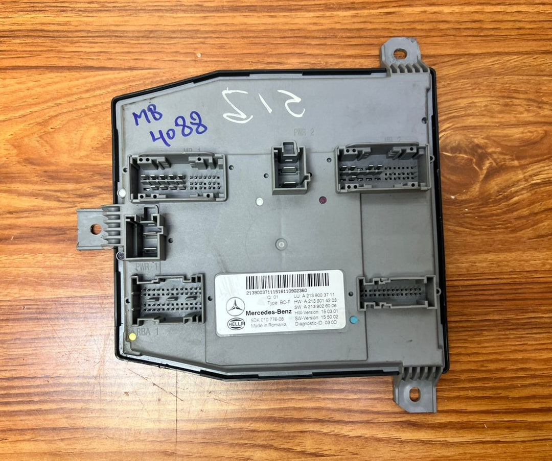 Mercedes-Benz SAM Comfort Control Module A2139003711 E-Class W213 OEM