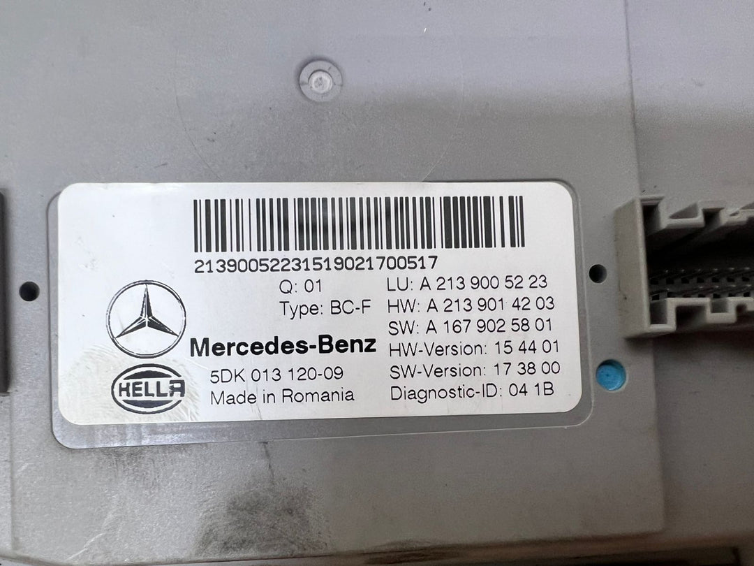 Mercedes-Benz E-Class W213 W238 Front SAM Control Module A2139005223 OEM