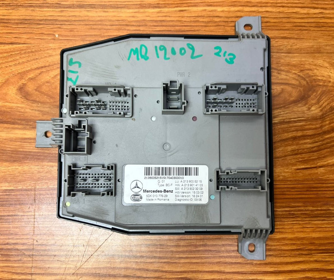 2017-2018 Mercedes-Benz E300 E400 Control Unit A2139005215 W213 E-Class OEM