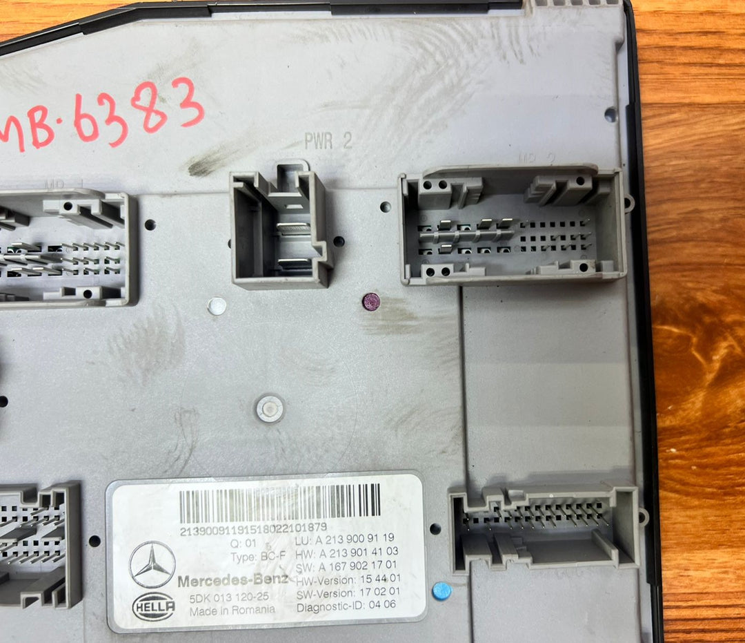 Mercedes-Benz E-Class W213 Body Control Module A2139009119 E-Class OEM